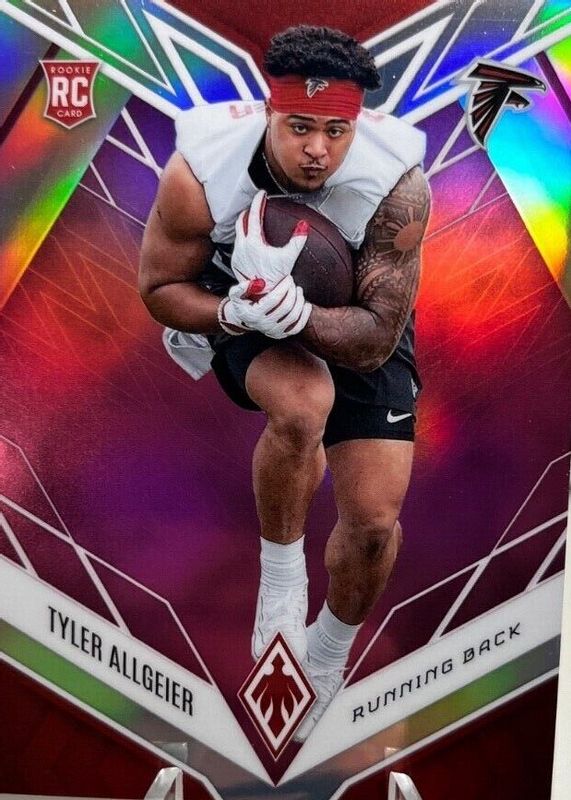 Tyler Allgeier 2022 Phoenix #144 Pink /199 Rookie RAW