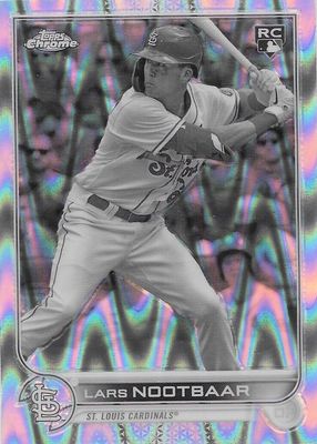 2022 Topps Chrome Sonic #19 Black & White RayWave Refractor