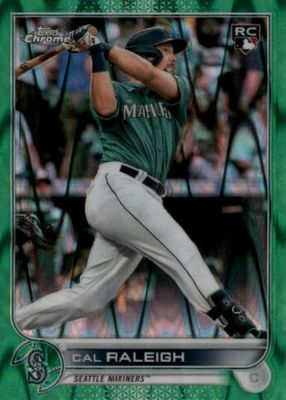 2022 Topps Chrome Sonic #149 Green RayWave Refractor /99