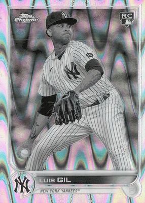 2022 Topps Chrome Sonic #202 Black & White RayWave Refractor