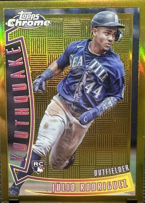 2022 Topps Chrome Sonic #YQ-2 Youthquake - Gold Refractor /50