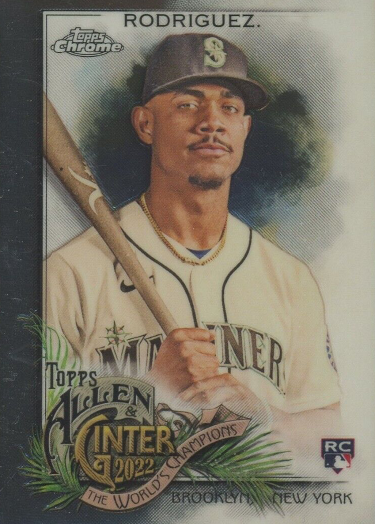 Julio Rodriguez 2022 Topps Allen & Ginter Chrome #269 Base