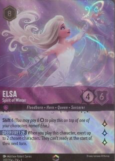 captain hook lorcana card Captain Hook 107/204 Foil