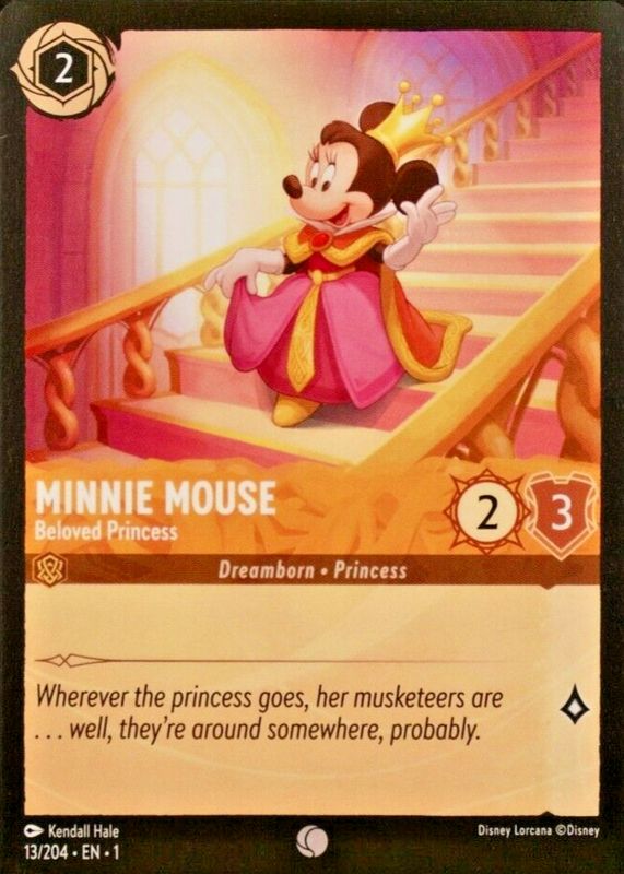 Minnie Mouse - Beloved Princess 2023 The First Chapter #13/204 Base PSA 10