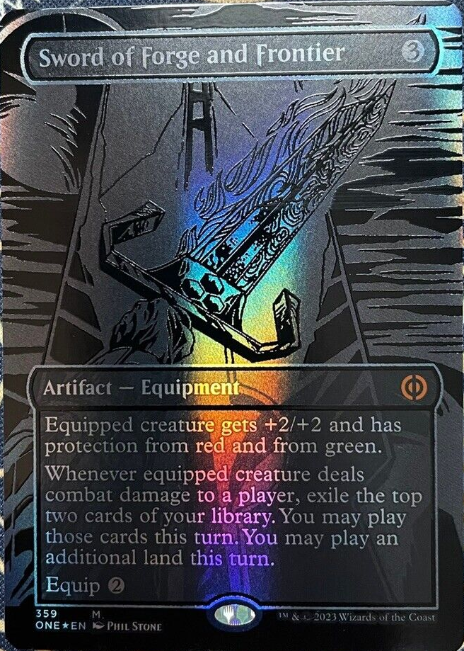 Sword of Forge and Frontier 2023 Phyrexia: All Will Be One #359 