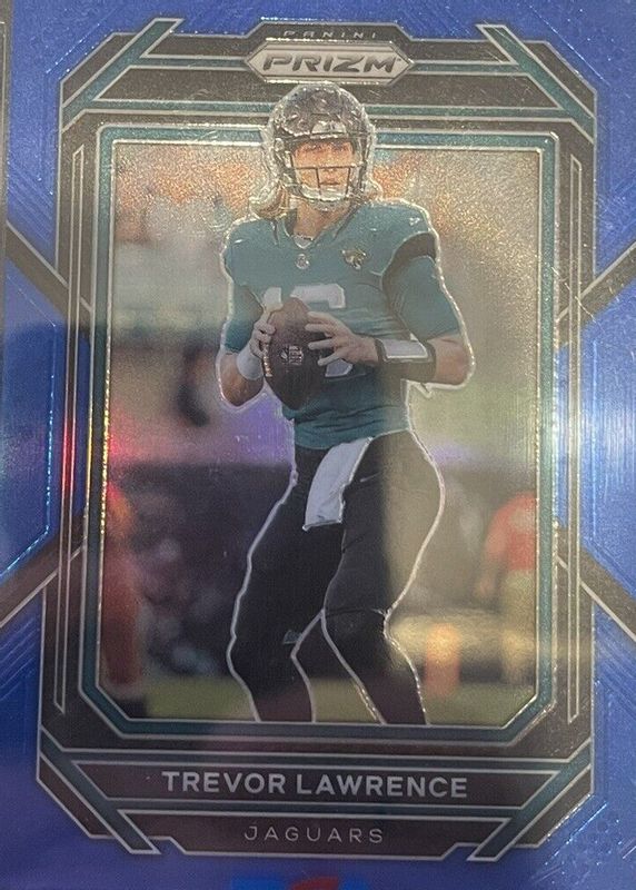 Trevor Lawrence 2022 Prizm #131 Blue /(SSP) RAW