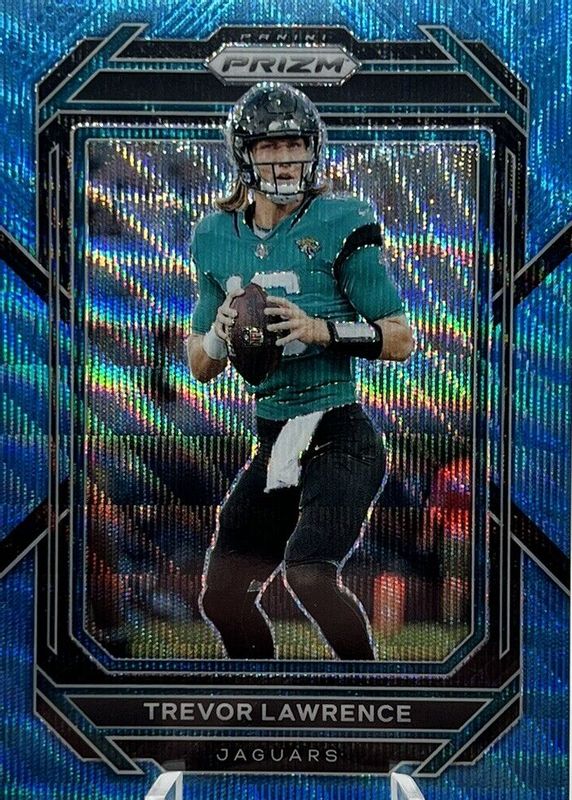 Trevor Lawrence 2022 Prizm #131 Blue Wave /199 PSA 9