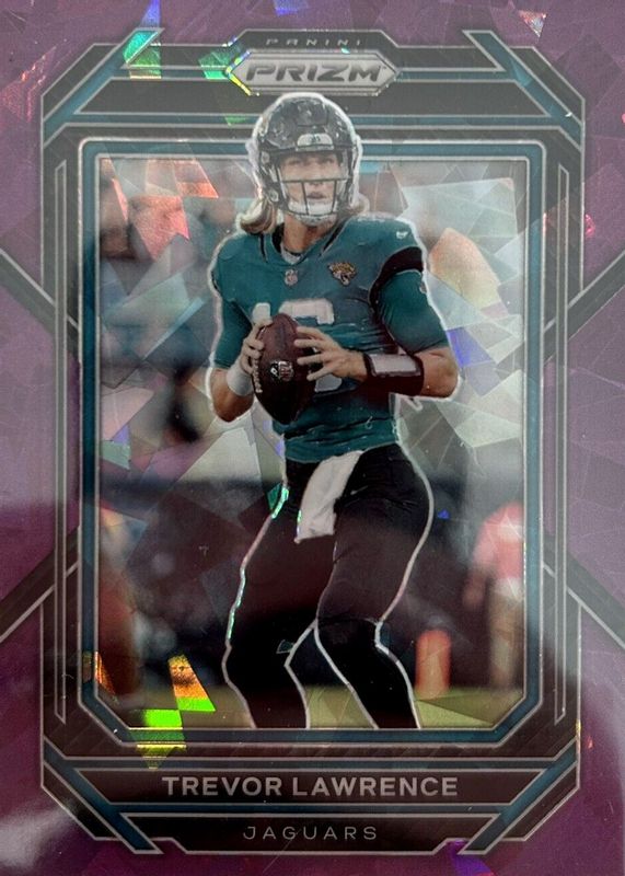 Trevor Lawrence 2022 Prizm #131 Purple Ice /225 BGS 9.5