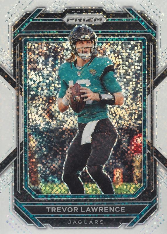 Trevor Lawrence 2022 Prizm #131 White Sparkle /(SSP) PSA 10