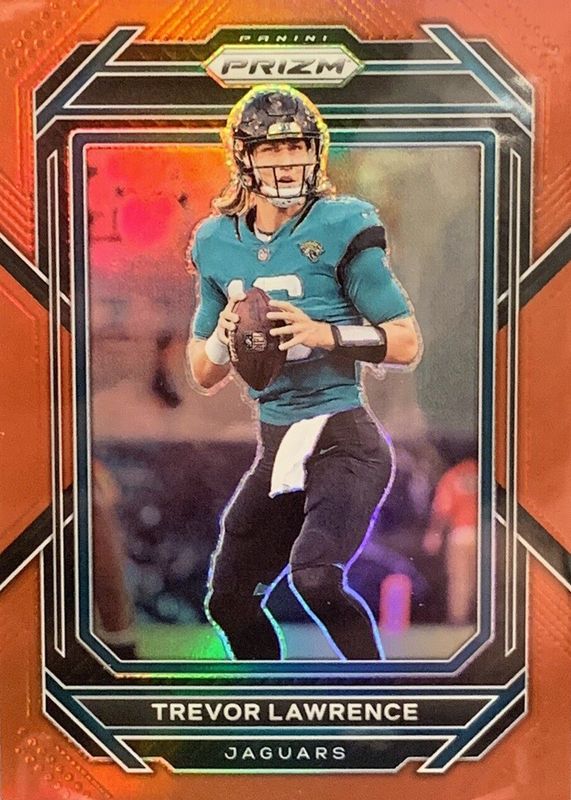 Trevor Lawrence 2022 Prizm #131 Red /(SSP) RAW