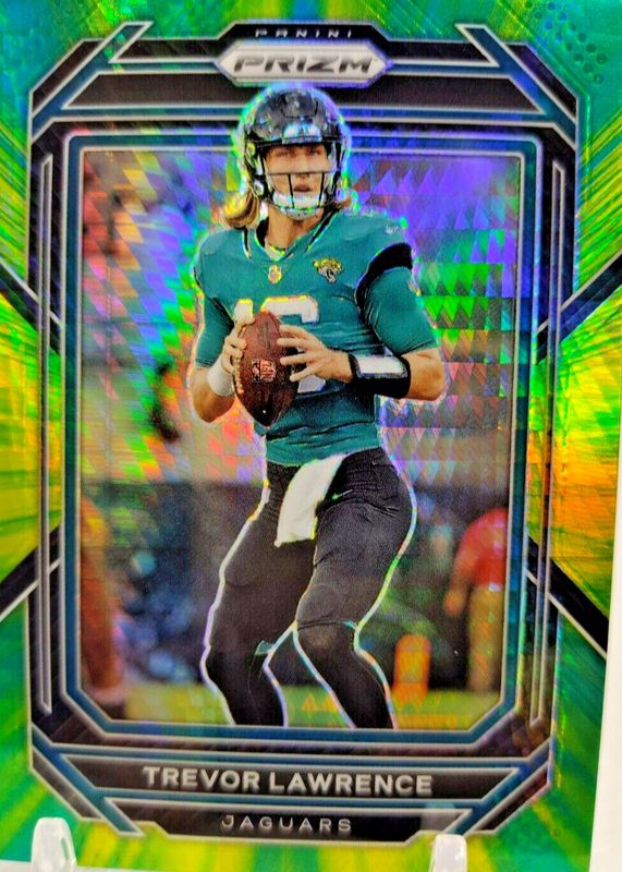 Trevor Lawrence 2022 Prizm #131 Hyper /175 RAW