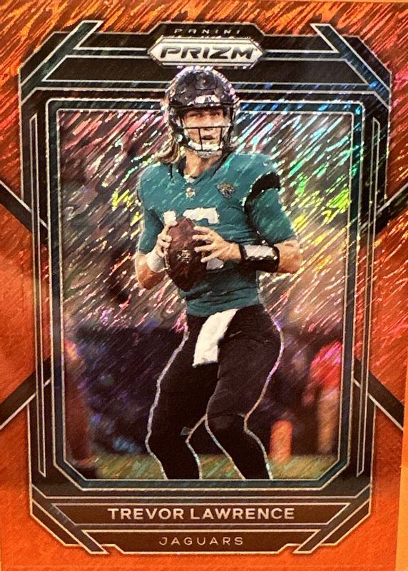 Trevor Lawrence 2022 Prizm #131 Red Shimmer /35 SGC 9.5