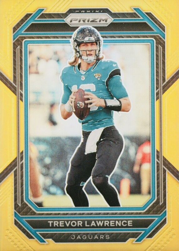 Trevor Lawrence 2022 Prizm #131 Gold /10 RAW
