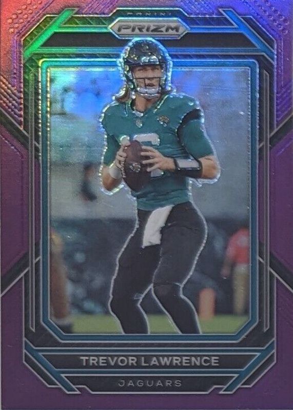 Trevor Lawrence 2022 Prizm #131 Purple /125 RAW