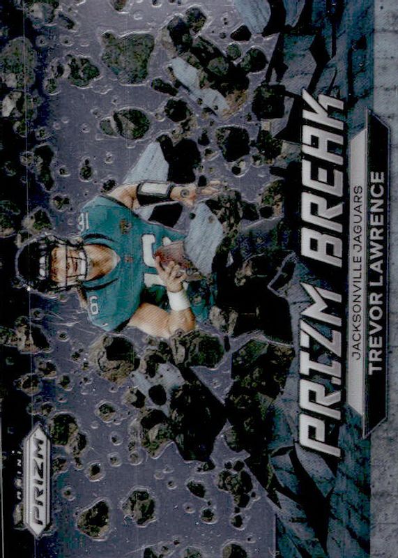 Trevor Lawrence 2022 Prizm #PB-1 Prizm Break RAW