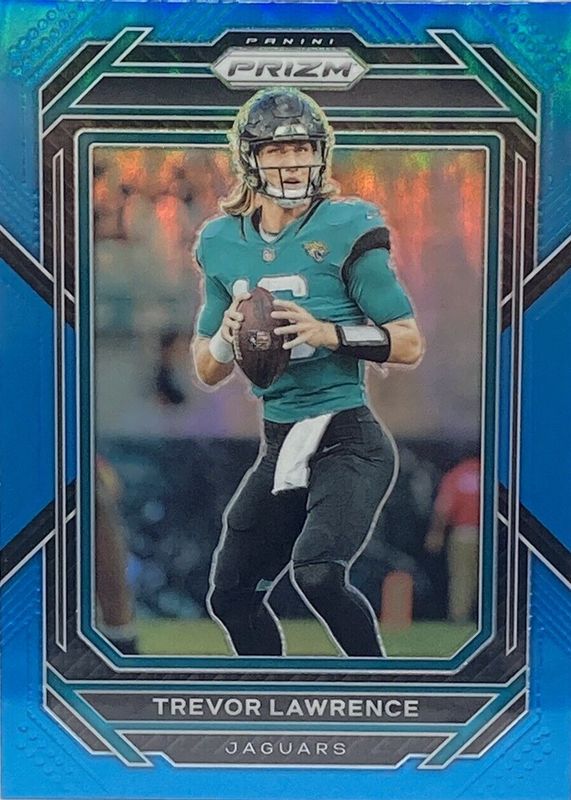 Trevor Lawrence 2022 Prizm #131 Light Blue SGC 9.5