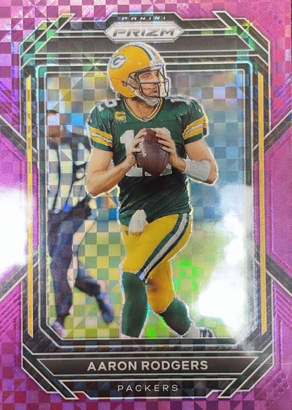 Aaron Rodgers 2022 Prizm #103 Purple Power /49 SGC 9.5