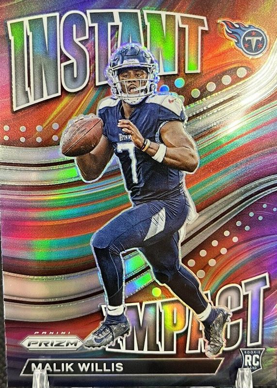 Malik Willis 2022 Prizm #II-3 Instant Impact /(SSP) Rookie BGS 10 PRISTINE