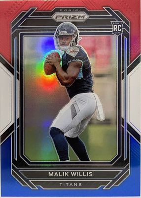 2022 Prizm #303 Red White Blue
