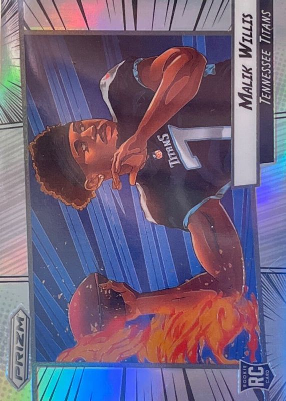 Malik Willis 2022 Prizm #M-11 Manga /(SSP) Rookie RAW