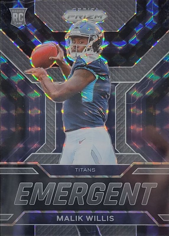 2022 Prizm #E-3 Emergent - Black Finite /1