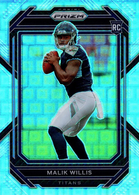 Malik Willis 2022 Prizm #303 Pandora /400 Rookie RAW