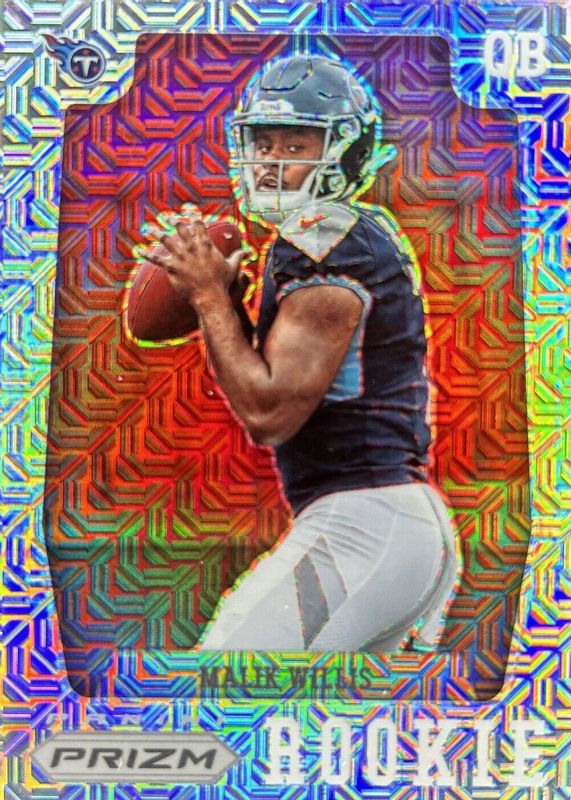 Malik Willis 2022 Prizm #PFR-3 Prizm Flashback Rookies - Mojo /25 Rookie RAW