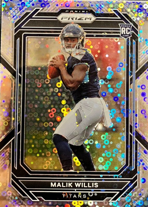 Malik Willis 2022 Prizm #303 No Huddle Rookie RAW