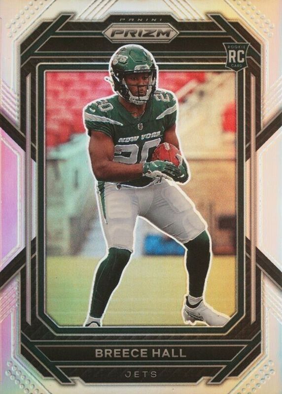 Breece Hall 2022 Prizm #317 Silver Rookie RAW