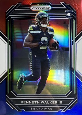 2022 Prizm #318 Red White Blue