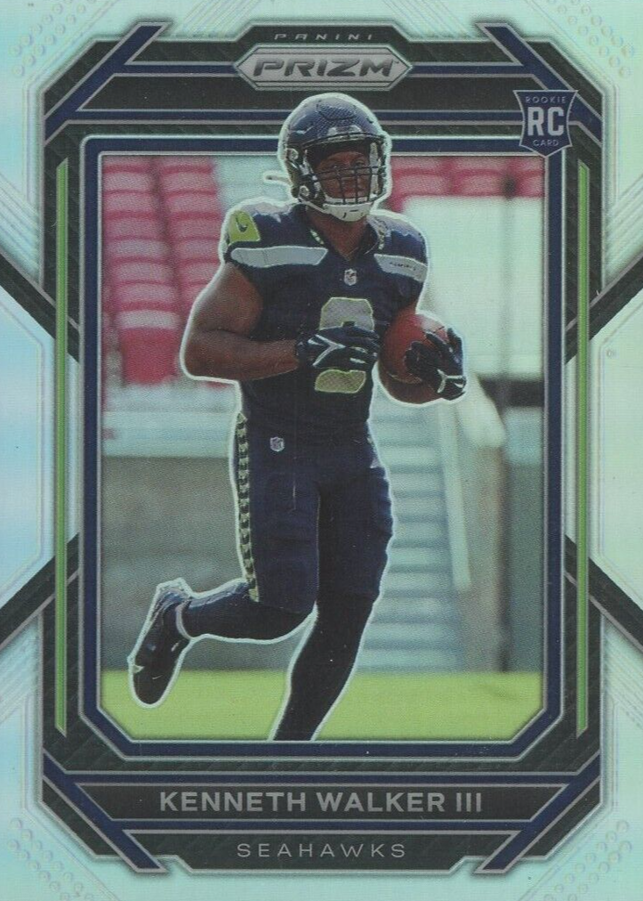 Kenneth Walker III 2022 Prizm #318 Silver PSA 10 Price Guide 