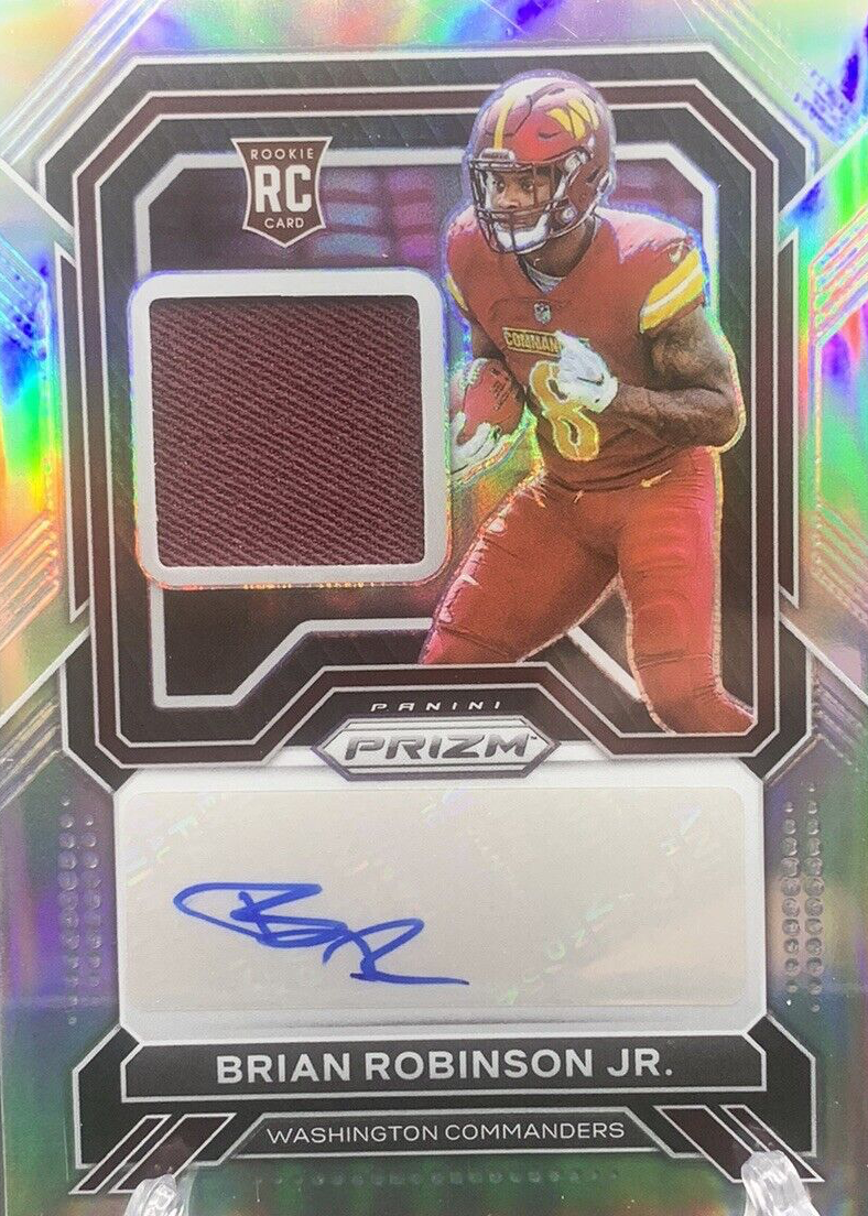 Super Rare RPA/60 Orange Prizm RC Auto Jersey 14 Panini