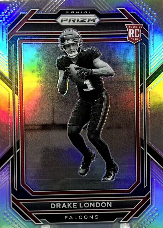 Drake London 2022 Prizm #308 Variation Rookie RAW