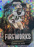 Chris Olave 2022 Prizm #F-14 Fireworks - No Huddle PSA 10 Price Guide - Sports  Card Investor