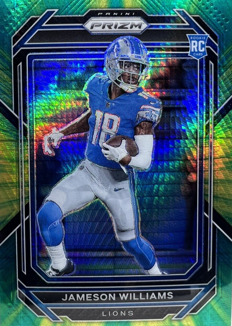 Jameson Williams 2022 Prizm #311 Hyper /175 Price Guide