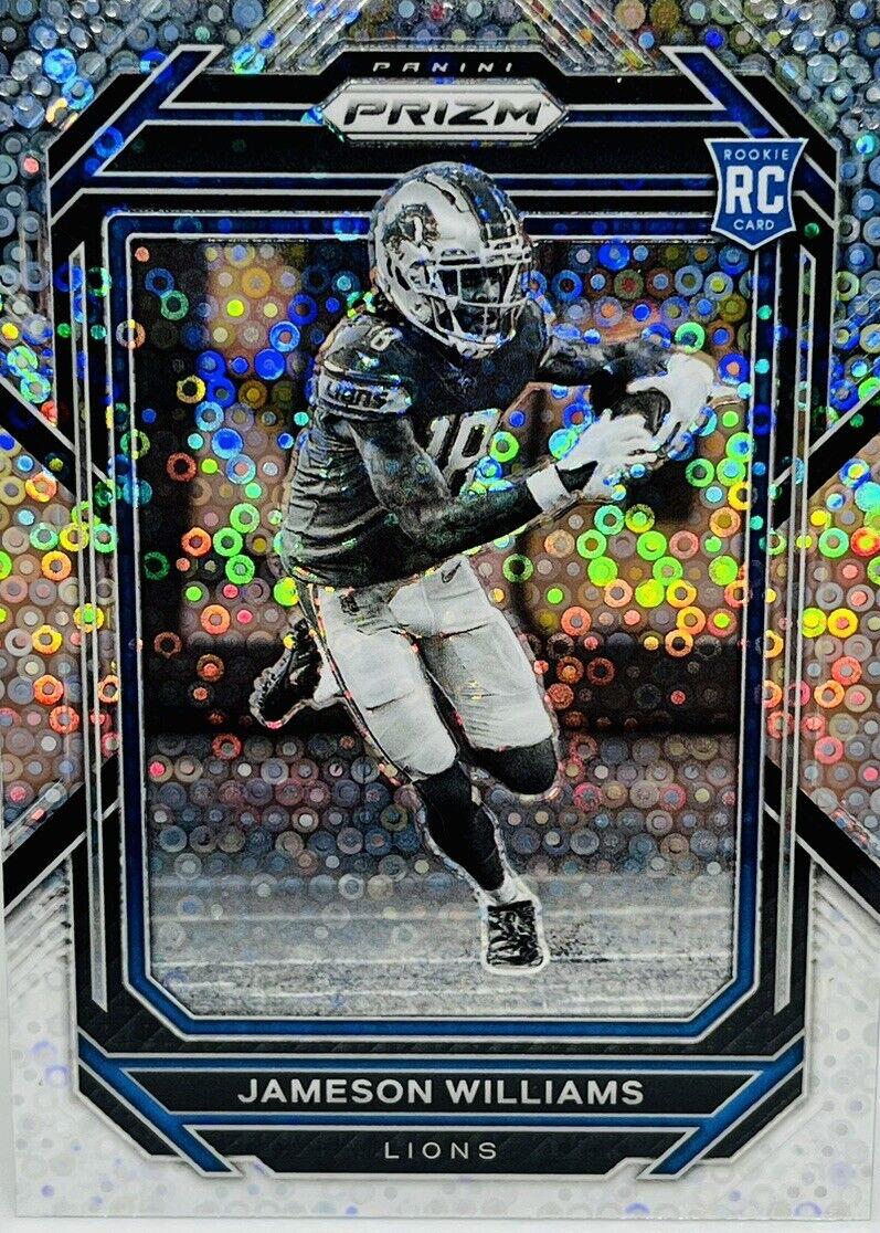 Jameson Williams 2022 Prizm #311 Variation - No Huddle Price Guide