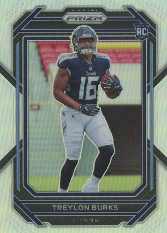 Treylon Burks 2022 Prizm #313 Silver Rookie PSA 10