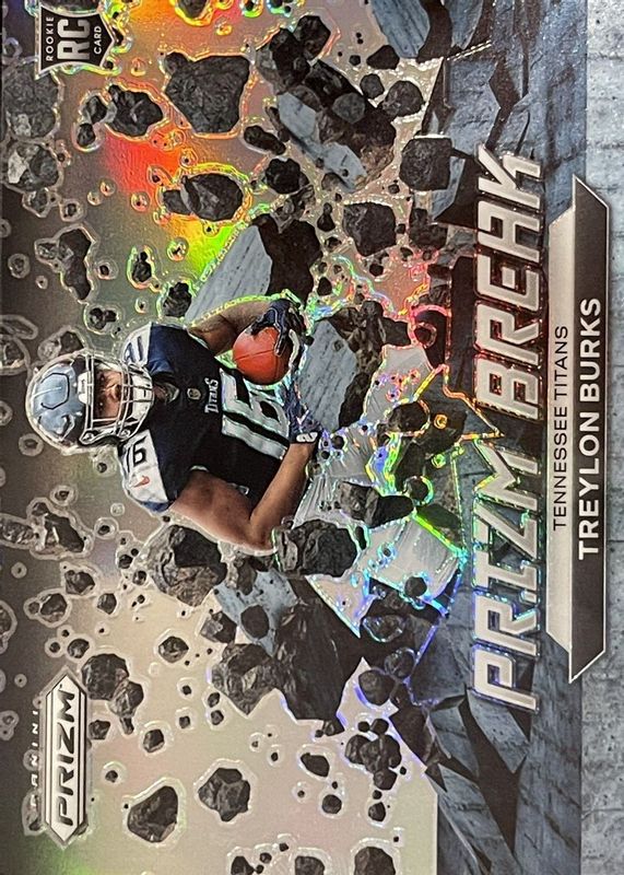 Treylon Burks 2022 Prizm #PB-9 Prizm Break - Silver Rookie PSA 10