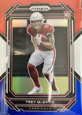 2022 Prizm #327 Red White Blue
