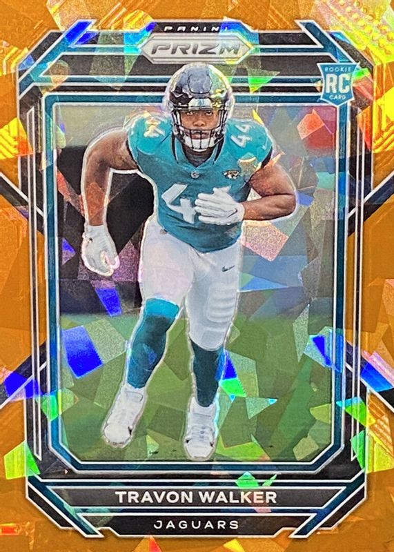 Travon Walker 2022 Prizm #339 Orange Ice Rookie PSA 10