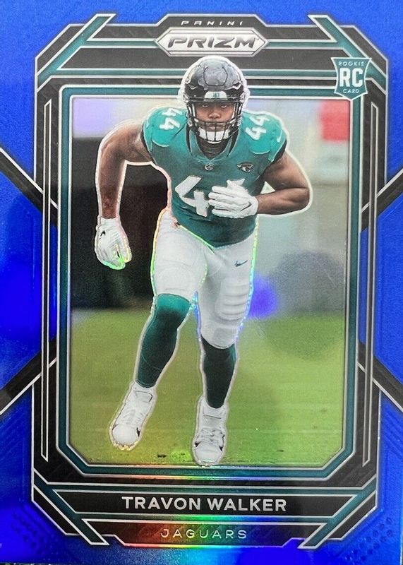 Travon Walker 2022 Prizm #339 Blue /(SSP) Rookie SGC 9.5