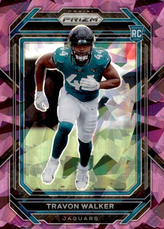 Travon Walker 2022 Prizm #339 Purple Ice /225 Rookie PSA 10