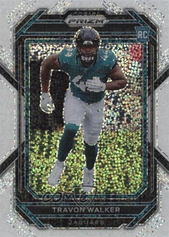 Travon Walker 2022 Prizm #339 White Sparkle /(SSP) Rookie PSA 10