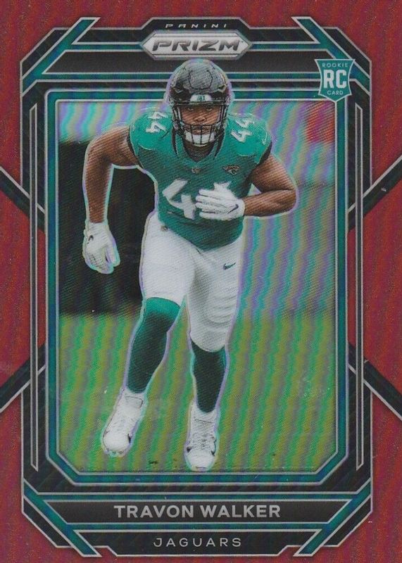 Travon Walker 2022 Prizm #339 Red /(SSP) Rookie PSA 10