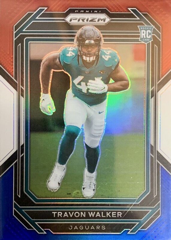 2022 Prizm #339 Red White Blue