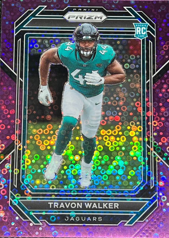 Travon Walker 2022 Prizm #339 No Huddle Purple /35 Rookie PSA 10