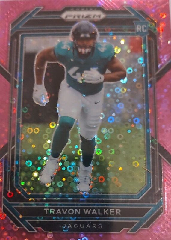 Travon Walker 2022 Prizm #339 No Huddle Pink /15 Rookie PSA 10