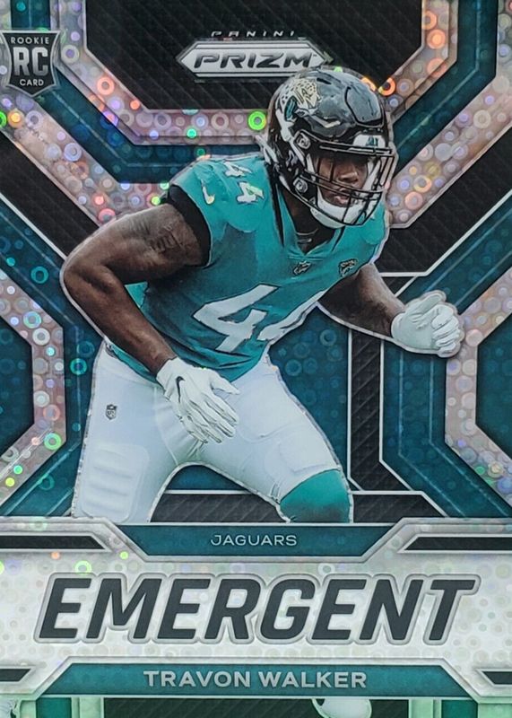 Travon Walker 2022 Prizm #E-19 Emergent - No Huddle Rookie PSA 10