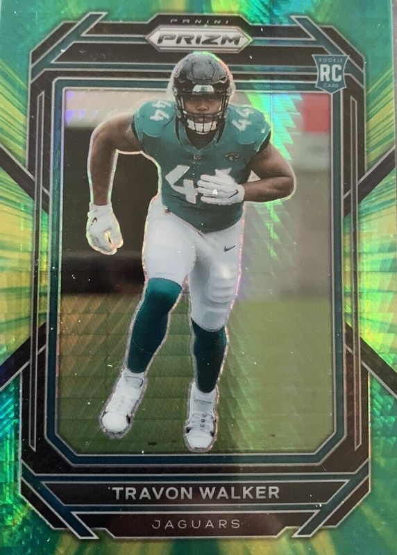 Travon Walker 2022 Prizm #339 Hyper /175 Rookie RAW