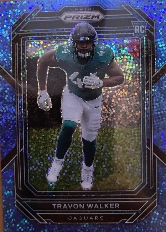 Travon Walker 2022 Prizm #339 Blue Sparkle /96 Rookie PSA 10